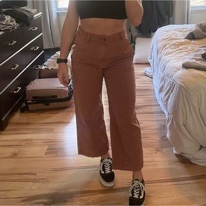 Old navy extra wide leg high waisted workwear pants